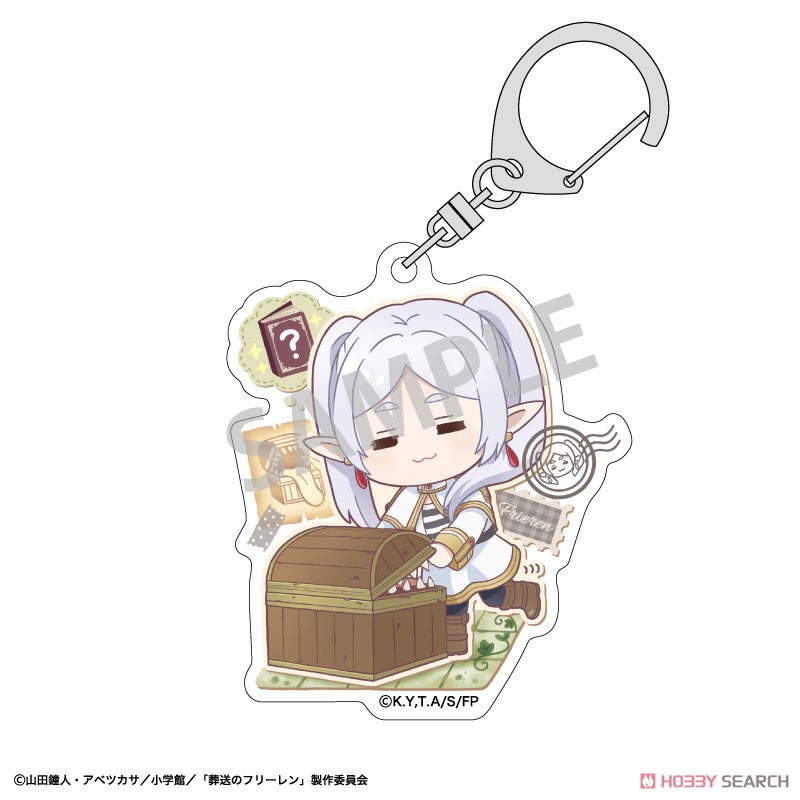 Frieren: Beyond Journey`s End Trading Acrylic Key Ring Charattotabi (Set of 6) (Anime Toy) Item picture3