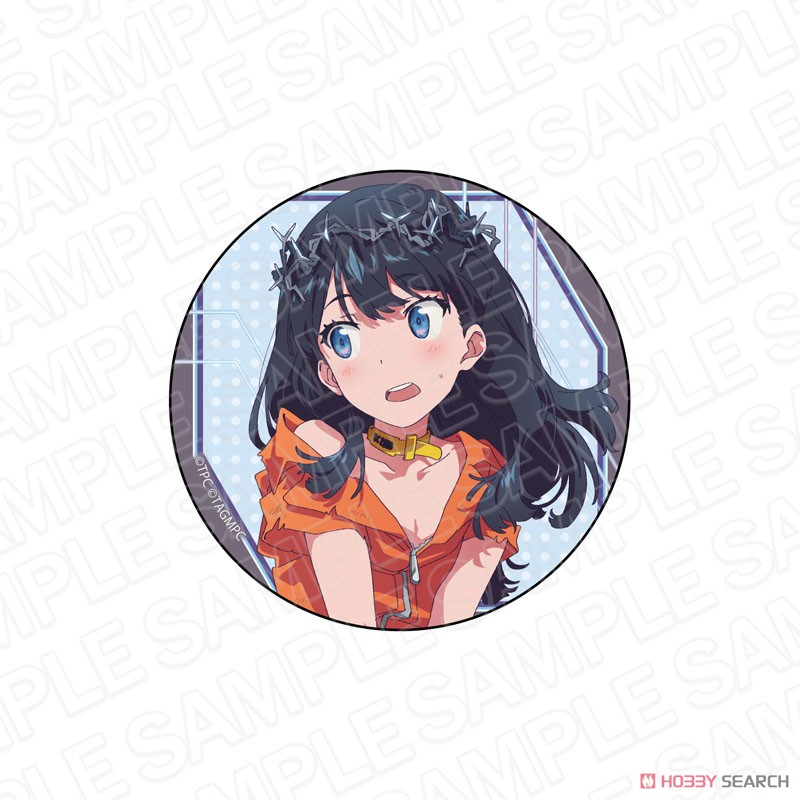 SSSS.GRIDMAN カンバッジ 宝多六花 ハロウィン ver. (キャラクターグッズ) 商品画像1
