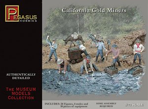 California Gold Miners (Plastic model)