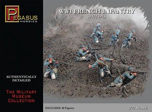 WWI French Infantry (Plastic model)