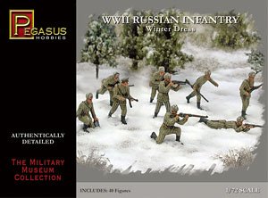 WWII Russian infantry Winter Dress (Plastic model)