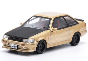 Toyota Corolla LEVIN (RHD) Gold (Diecast Car)