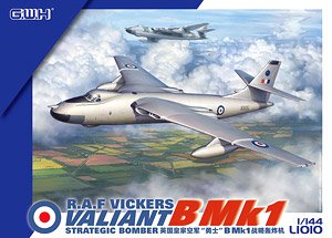 R.A.F. Vickers Valiant B.Mk.1 Strategic Bomber (Plastic model)