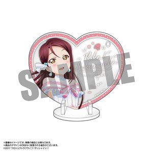 Love Live! Sunshine!! Pikuria Acrylic Key Ring & Stand Riko Sakurauchi (Anime Toy)