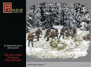 WWII Russian infantry Winter Dress Set 2 (Plastic model)
