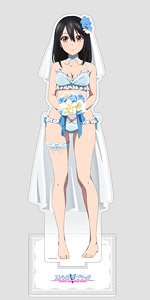 Strike the Blood [Especially Illustrated] Extra Large Acrylic Stand (Yukina / Wedding Swimwear) (Anime Toy)