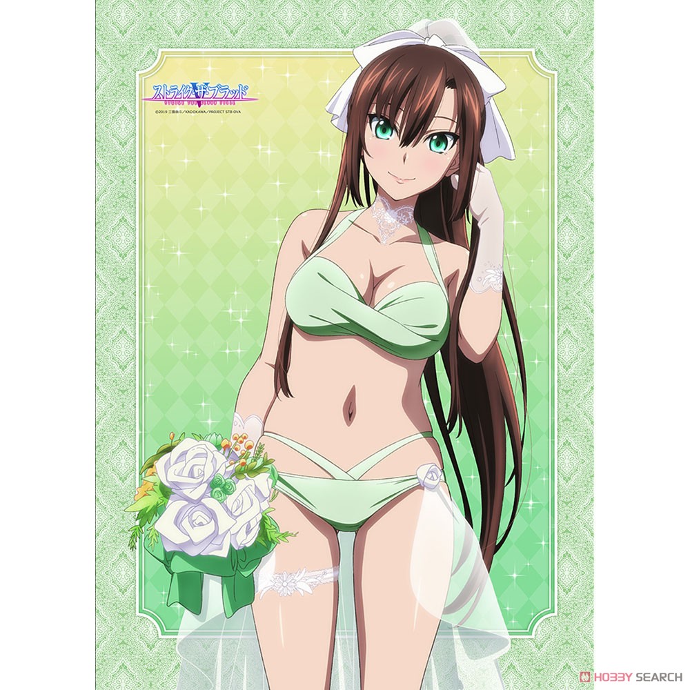 Strike the Blood [Especially Illustrated] B2 Tapestry (Sayaka / Wedding Swimwear) W Suede (Anime Toy) Item picture3