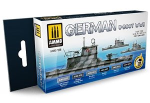 WW.II ドイツ U-ボート カラーセット (塗料)