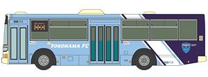 The Bus Collection Sotetsu Bus YOKOHAMA FC Wrapping Bus (Model Train)