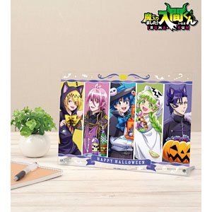 Welcome to Demon School! Iruma-kun [Especially Illustrated] Assembly Halloween Ver. A4 Acrylic Panel (Anime Toy)