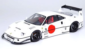 LB-WORKS F40 ホワイト 東京オートサロン 2023 (ミニカー)