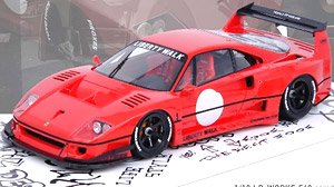 LB-WORKS F40 Red (Diecast Car)