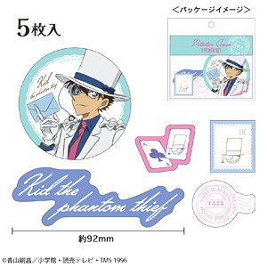 Detective Conan Sticker Set (Letter Series Kid) (Anime Toy)
