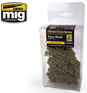 Fine Bush - Vibrant Green Spring (Plastic model)