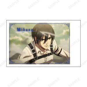 Attack on Titan The Final Season - Favorite Series - Instax Style Card (Mikasa) (Anime Toy)