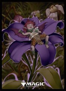 Magic: The Gathering Players Card Sleeve MTGS-279 [Wilds of Eldraine] [Bitterblossom] (Card Sleeve)