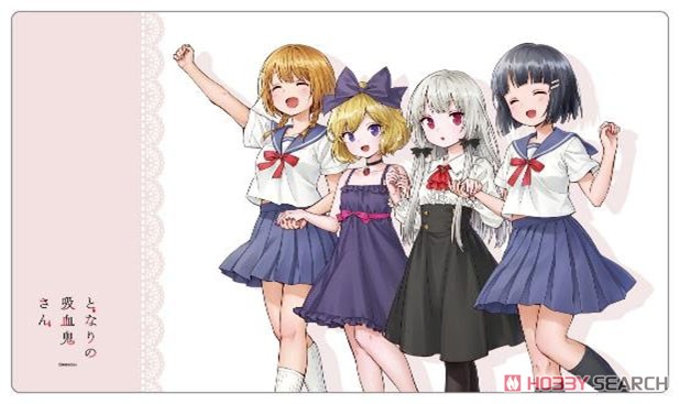 となりの吸血鬼さん(原作) ラバーマット(みんなでわいわい) (キャラクターグッズ) 商品画像1