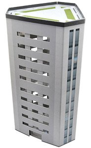 Ecoructure Paper Structure C07 Hexagon Building A (Model Train)