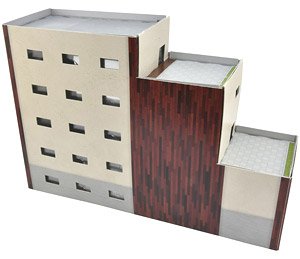 Ecoructure Paper Structure C08 Apartment with Staircase A (Model Train)