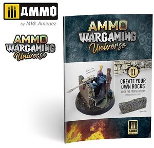 AMMO WARGAMING UNIVERSE Book 11 - Create your own Rocks (Multilingual Book) (Book)