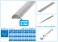 Plastic Material (Gray) Half Pipe 1.5 x 3 mm (5pcs.) (Material) その他の画像1 Thumbnail