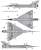 Fairey Delta 2 British Supersonic Experimental Aircraft (Plastic model) Color1