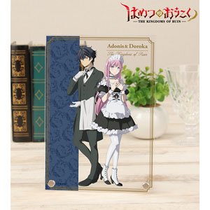 TV Animation [The Kingdoms of Ruin] [Especially Illustrated] Adonis & Doroka Butler & Maid Ver. A5 Acrylic Panel (Anime Toy)