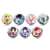 [Naruto: Shippuden] Chara-deru Art Can Badge 01 (Set of 7) (Anime Toy) Item picture1