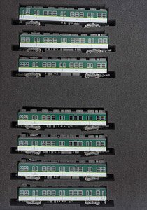 Keihan Series 2400 (2nd Edition, 2454 Formation, New Color) Seven Car Formation Set (w/Motor) (7-Car Set) (Pre-colored Completed) (Model Train)