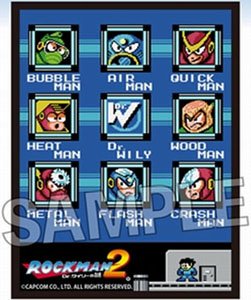 Mega Man 2 Illust Sleeve NT Select Stage (Card Sleeve)