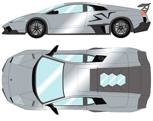 Lamborghini Murcilago LP670-4 Super Veloce 2009 グリジオアンタレス (ミニカー)