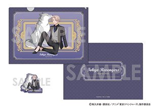 Tokyo Revengers Clear File & Die-cut Sticker Set - Majestic Beast 2 - 1. Seishu Inui (Anime Toy)