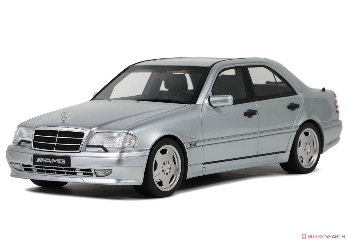 メルセデスベンツ C36 AMG (W202) 1990 (シルバー) (ミニカー) 商品画像1