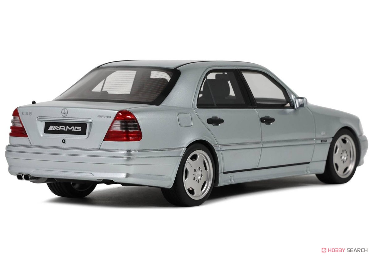 メルセデスベンツ C36 AMG (W202) 1990 (シルバー) (ミニカー) 商品画像2