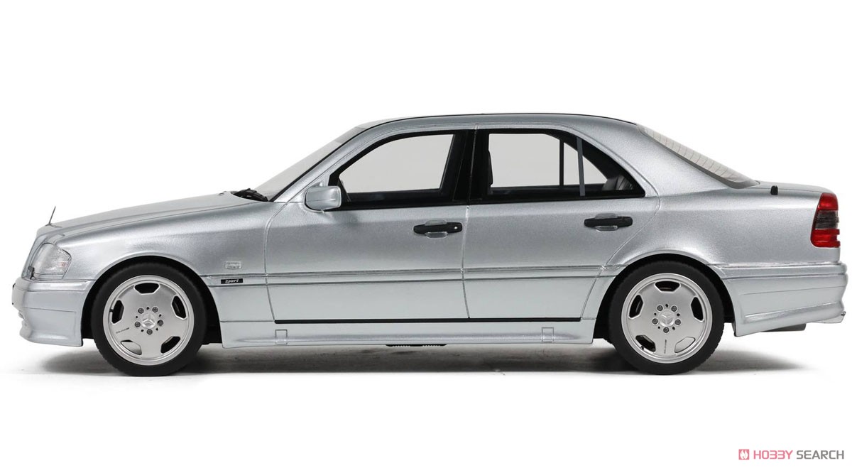 メルセデスベンツ C36 AMG (W202) 1990 (シルバー) (ミニカー) 商品画像3