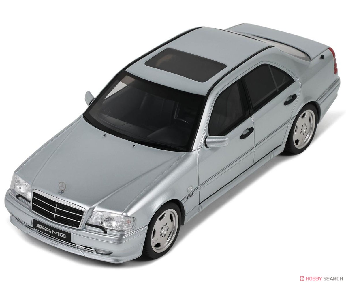 メルセデスベンツ C36 AMG (W202) 1990 (シルバー) (ミニカー) 商品画像6