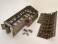 (HOe) Forest Railway Series `Sugisawa Dual Track Engine House II` Paper Kit [1:87, Colored] (Unassembled Kit) (Model Train) 商品画像1 Thumbnail