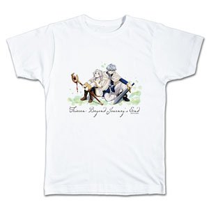 TVアニメ「葬送のフリーレン」 Tシャツ Lサイズ デザイン01 (フリーレン&ヒンメル) (キャラクターグッズ)