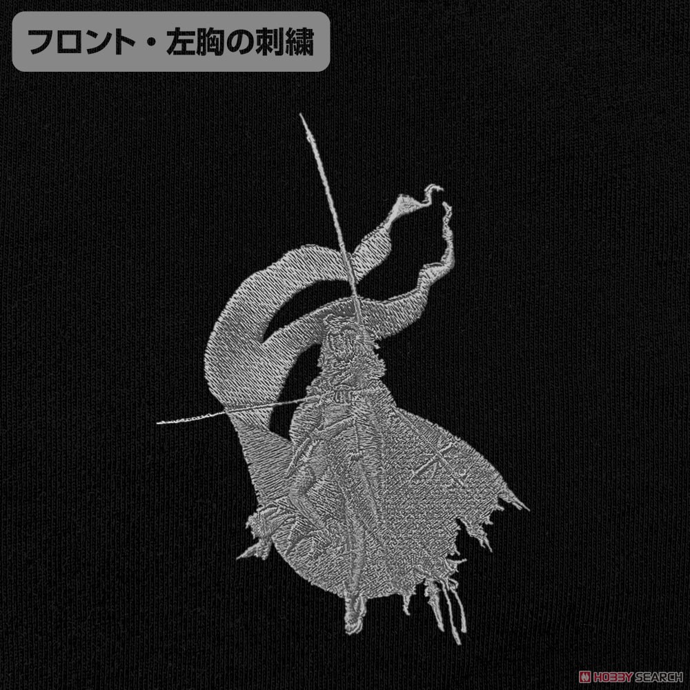 Fate/Grand Order アヴェンジャー/ジャンヌ・ダルク[オルタ]シルエット刺繍ジップパーカー BLACK S (キャラクターグッズ) 商品画像2