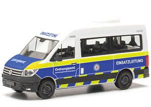 (HO) フォルクスワーゲン クラフター ハイルーフバス `Public order office Dusseldorf` (鉄道模型)