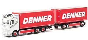 (HO) ボルボ FH GL 2013 ボックストレーラー `Sascha Berthold/Denner` (鉄道模型)