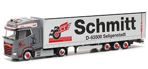 (HO) DAF XG+ ボリュームセミトレーラー `Schmitt Seligenstadt` (鉄道模型)