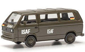 (HO) フォルクスワーゲン T3 バス `ISAF` (鉄道模型)