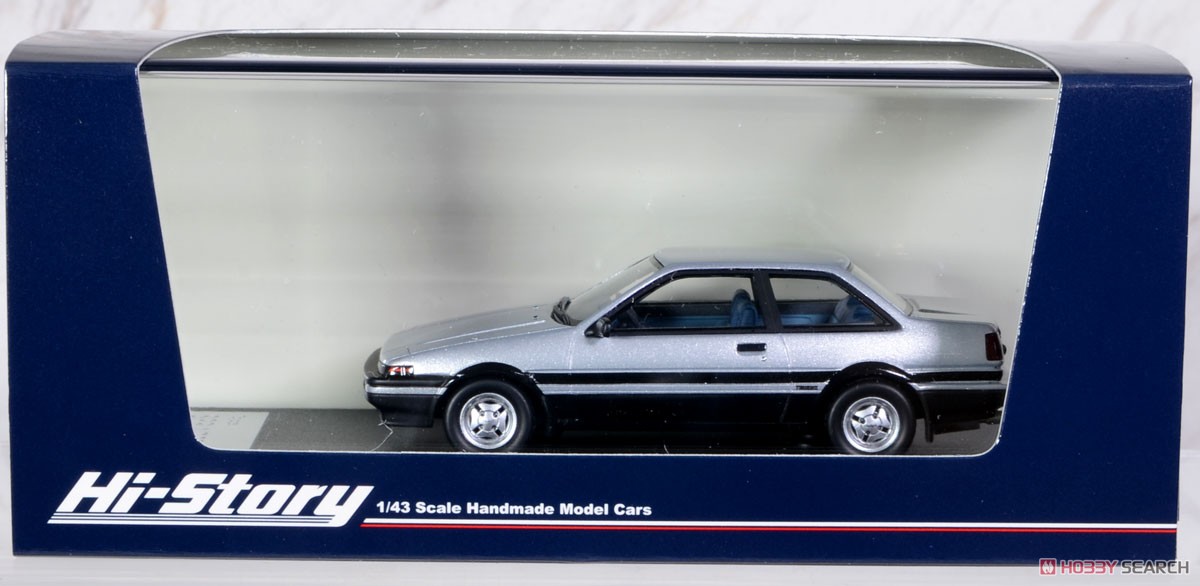 Toyoya SPRINTER TRUENO 2dr GT APEX (1983) ハイメタルツートン (ミニカー) パッケージ1