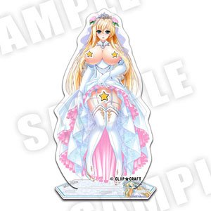 Unionism Quartet Acrylic Pillow Rise Figure - Yurina Wedding Ver. (Anime Toy)