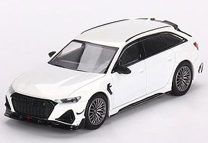 Audi ABT RS6-R Glacia White Metallic (LHD) (Diecast Car)