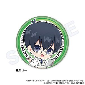 ブルーロック ミニキャラ缶バッジ スポーツ研究生 ver. 潔世一 (キャラクターグッズ)