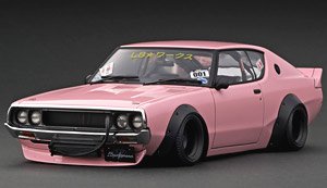 LB-WORKS Kenmeri 2Dr Pink (ミニカー)