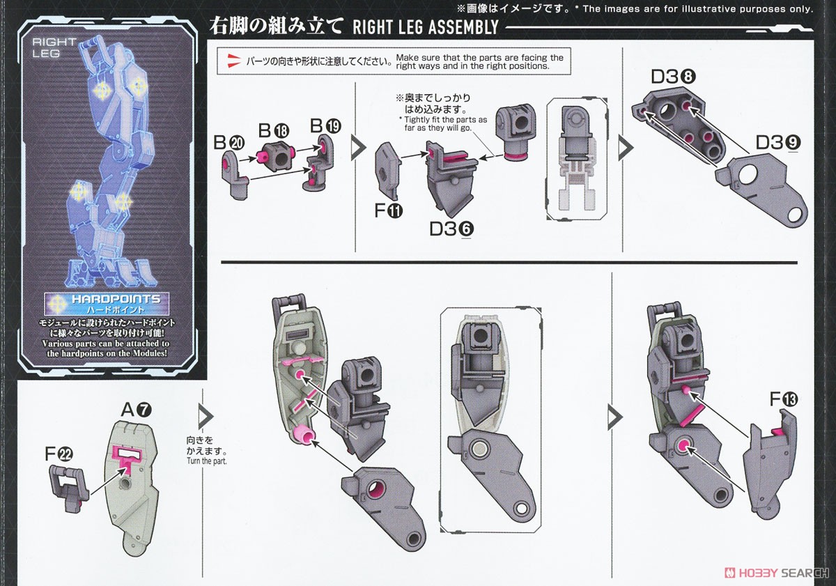 メイレス ゴウヨウカスタム (HG) (プラモデル) 設計図1