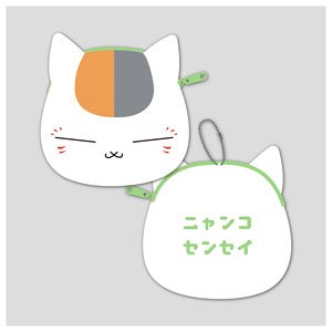 夏目友人帳 ニャンコ先生 モフモフミニポーチ A：ニコ目 (キャラクターグッズ)